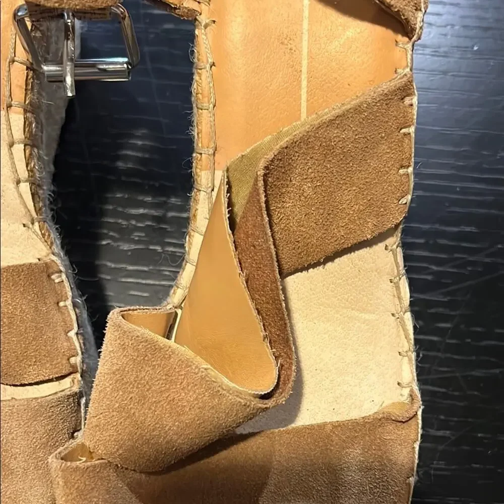Dolce Vita Tan Suede Sandals size 8.5